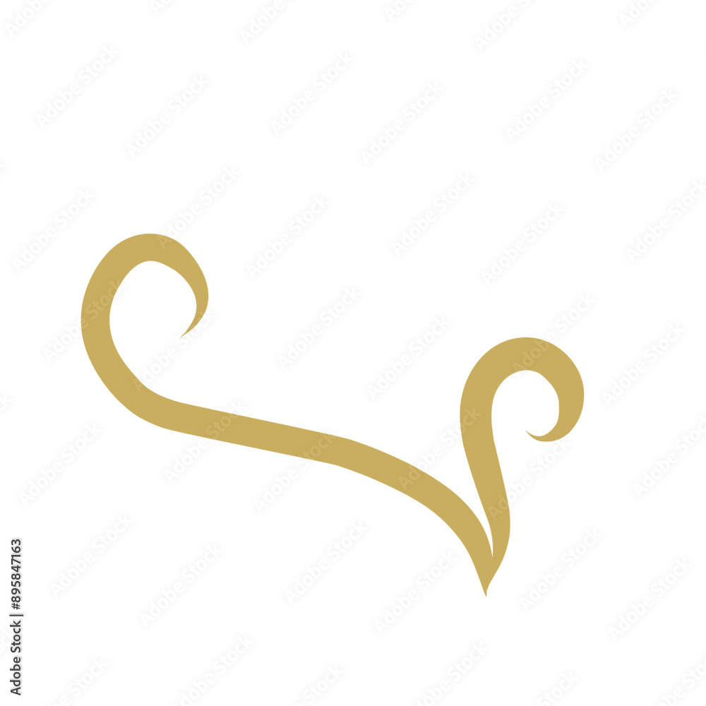 Hand drawn curved line shape. Curved line icon collection. Vector illustration isolated on white background. Hand drawn curved line shape. Curved line icon collection. Vector illustration isolated on white background.