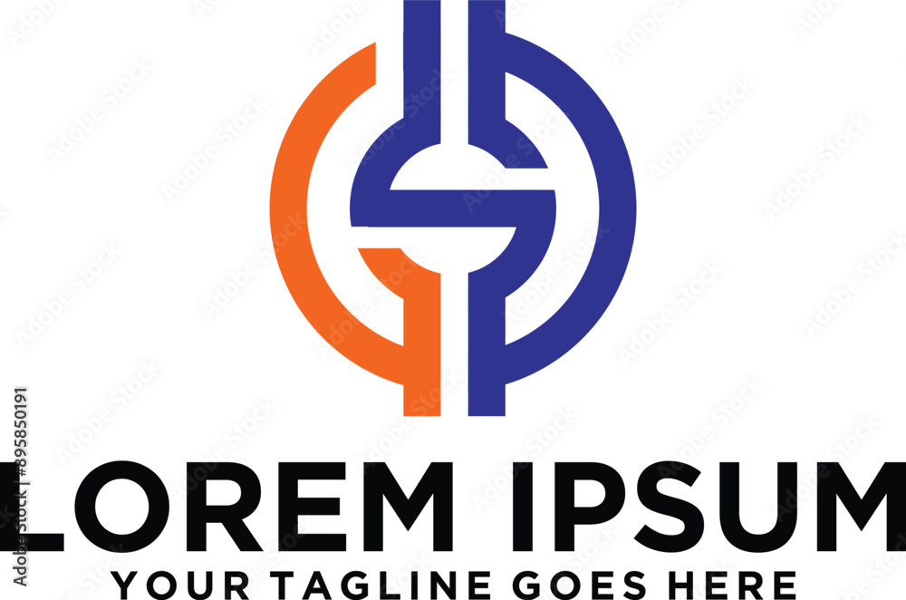 Cryptocurrency Blockchain S letter logo Cryptocurrency Blockchain S letter logo