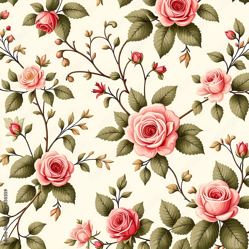seamless pattern with flowers
seamless pattern with flowers