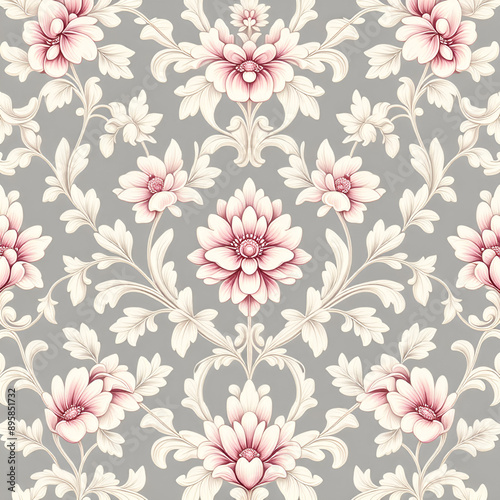seamless pattern with flowers
