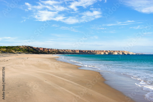 South Port Noarlunga Cliffs at sunset