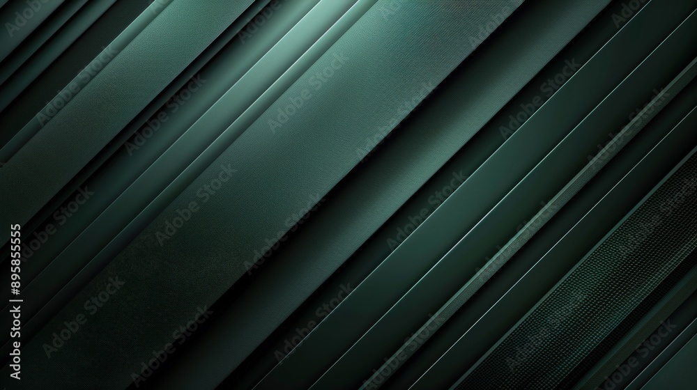 Obraz premium Abstract Emerald Green Geometric Background