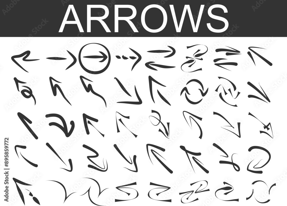 Arrows set of 40 black icons. Arrow icon. Arrow vector collection. Arrow. Cursor. Modern simple arrows. Vector illustration. Arrows set of 40 black icons. Arrow icon. Arrow vector collection. Arrow. Cursor. Modern simple arrows. Vector illustration.