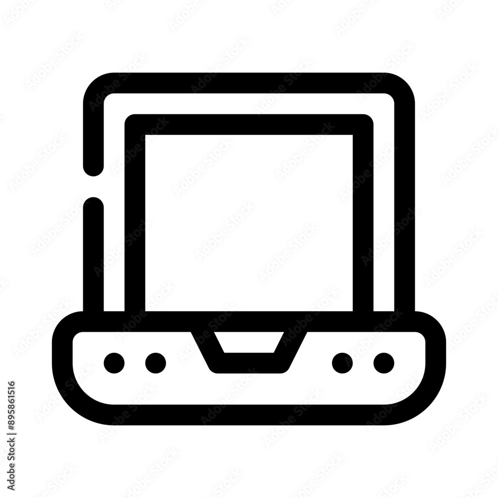 laptop line icon laptop line icon
