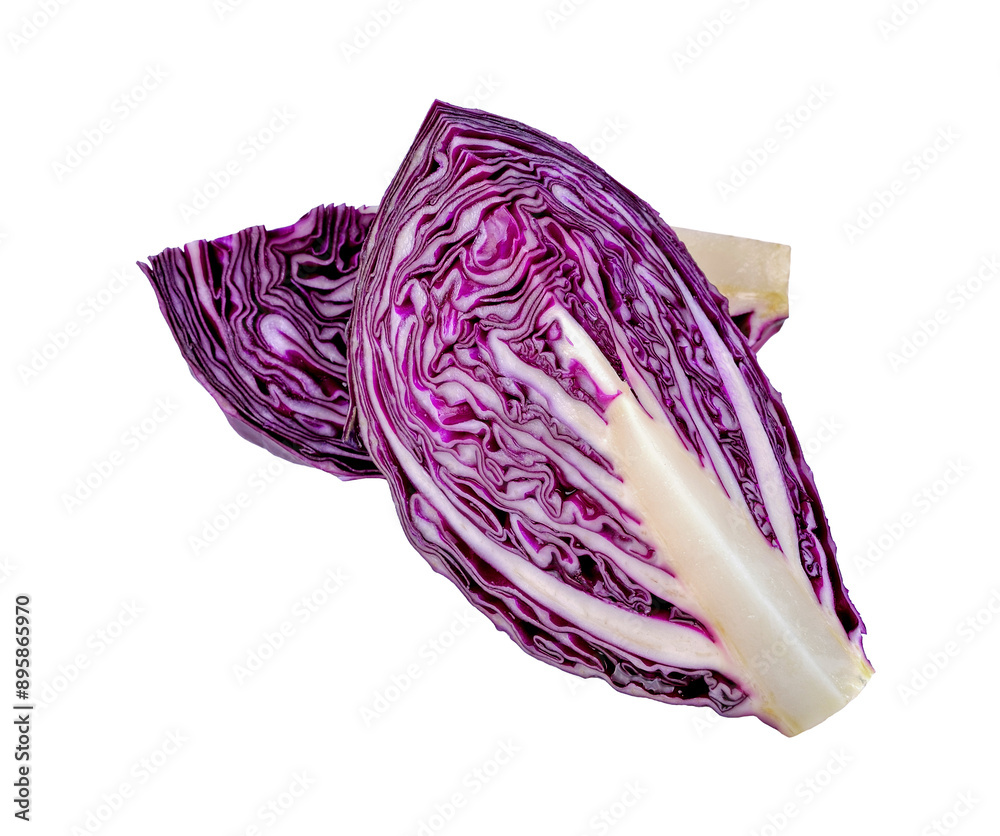 Fototapeta premium red cabbage transparent png