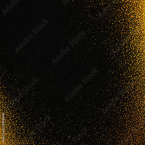 Wallpaper Mural 3d color gradient grainy background orange, gold and black. Grainy unforgettable abstract background. Texture illustration. Torontodigital.ca