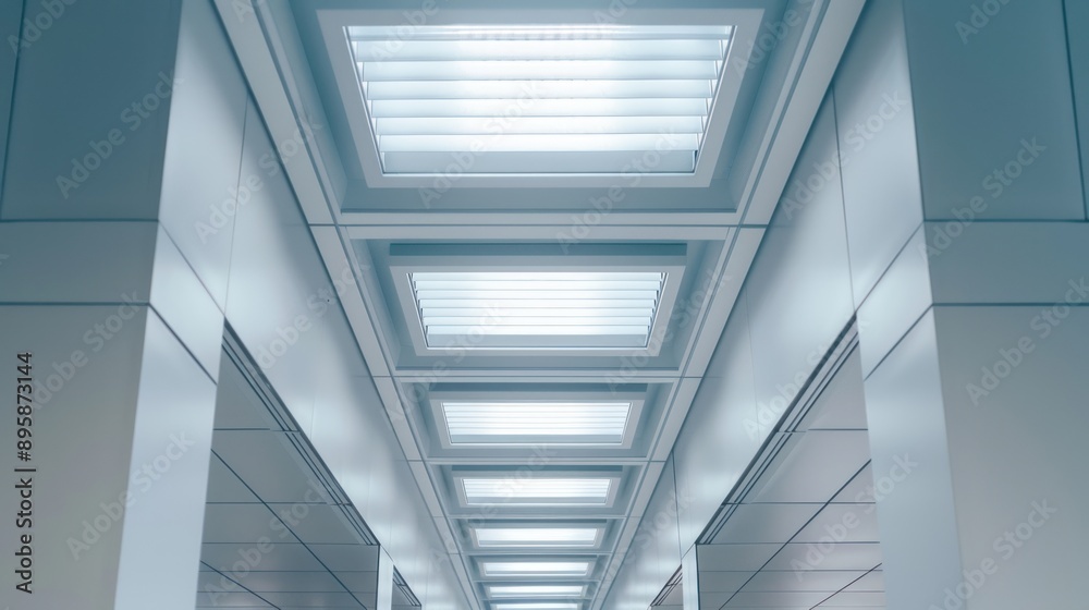 Close up Home Room Ceiling Ventilation Close up Home Room Ceiling Ventilation