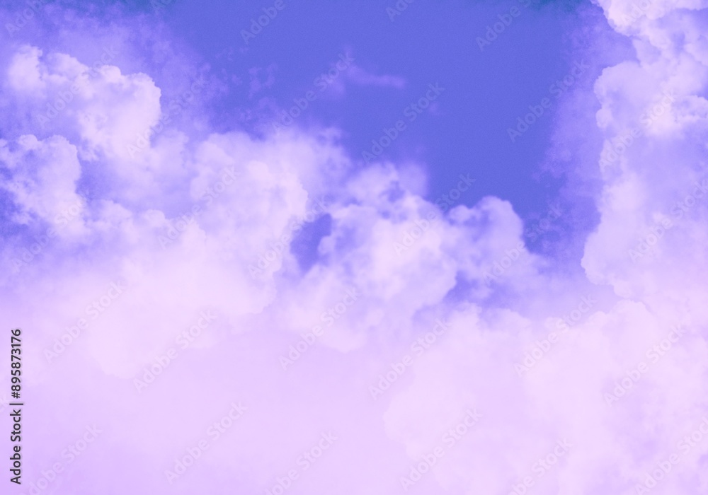 Cloudy Sky With Purple Colour Gradient Grunge Texture Abstract Background Cloudy Sky With Purple Colour Gradient Grunge Texture Abstract Background