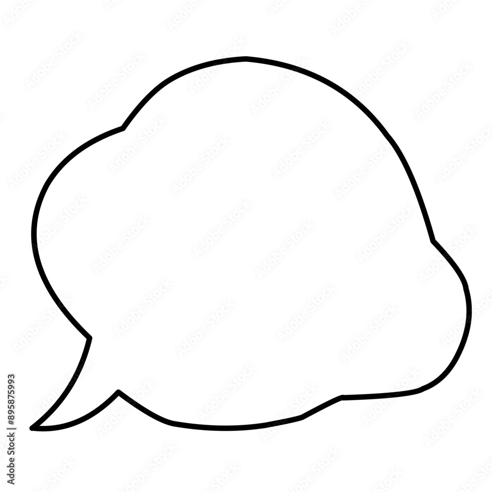 Vector speech clouds chat bubble icon. Vector illustration Vector speech clouds chat bubble icon. Vector illustration