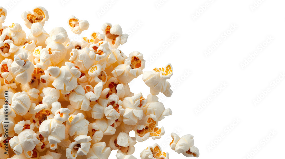 Popcorn isolated on transparent background Popcorn isolated on transparent background