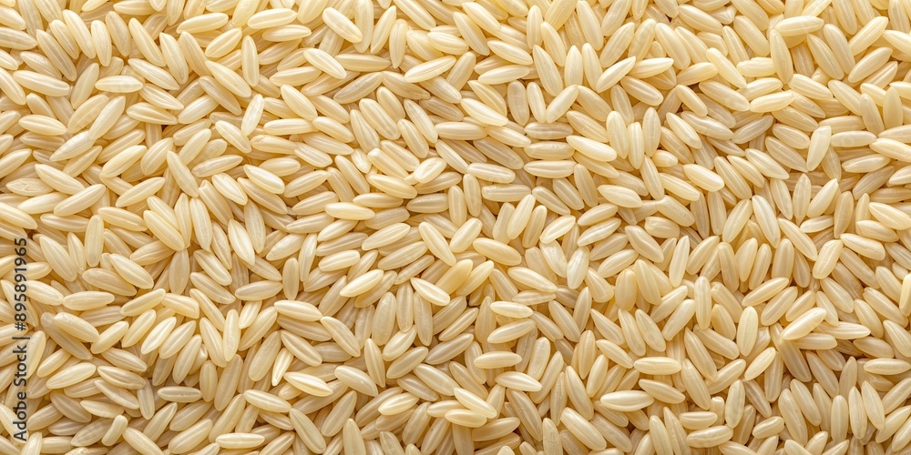 Abstract background of rice grains forming a structured pattern, symbolizing healthy food, Rice, Grains, Structure Abstract background of rice grains forming a structured pattern, symbolizing healthy food, Rice, Grains, Structure