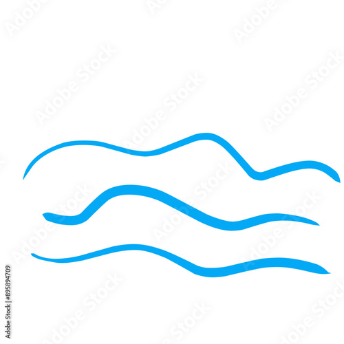 waves vector illustration	