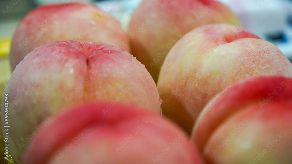 a ripe and delicious peach a ripe and delicious peach