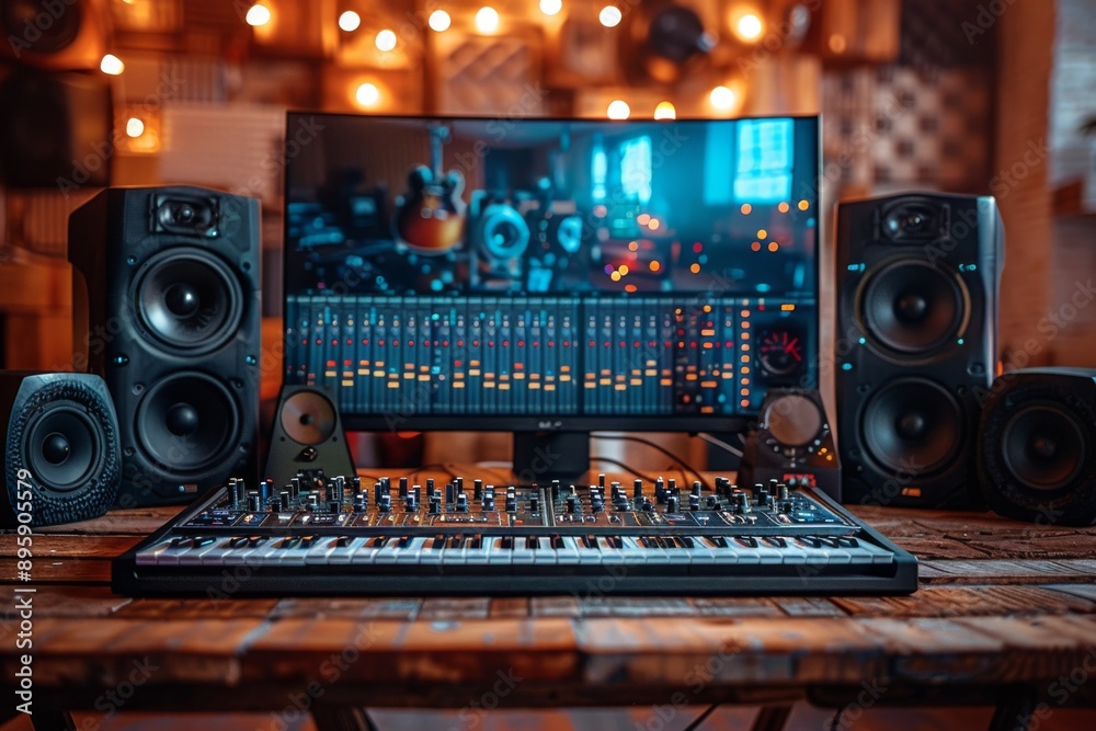 Modern Industrial Recording and Video Production Studio Modern Industrial Recording and Video Production Studio