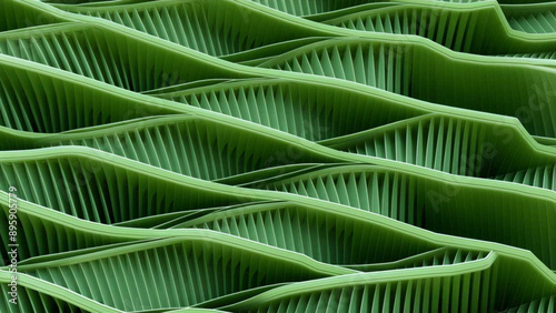 Seamless pattern of lines in green color
