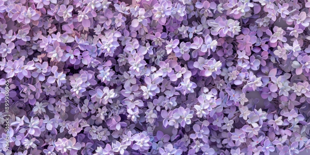 A vibrant field of purple flowers in bloom. A vibrant field of purple flowers in bloom.