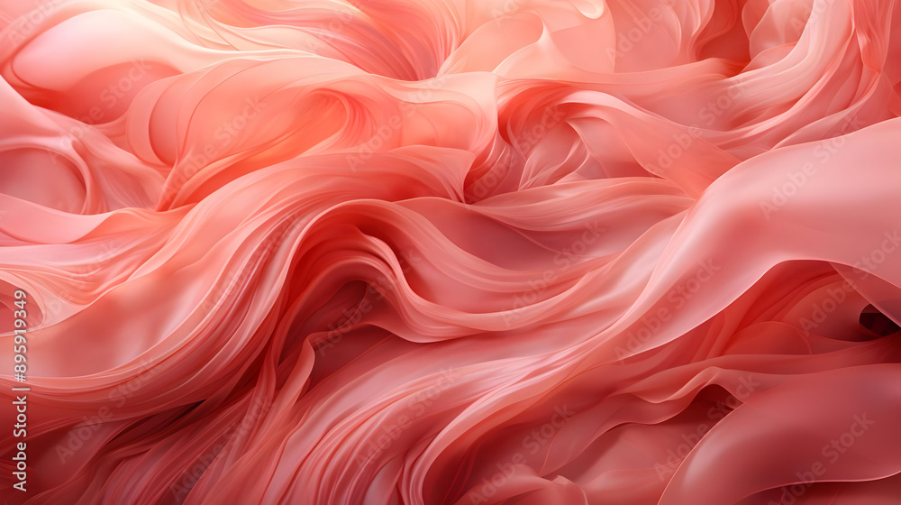 Obraz premium Abstract Pink Silk Fabric Texture