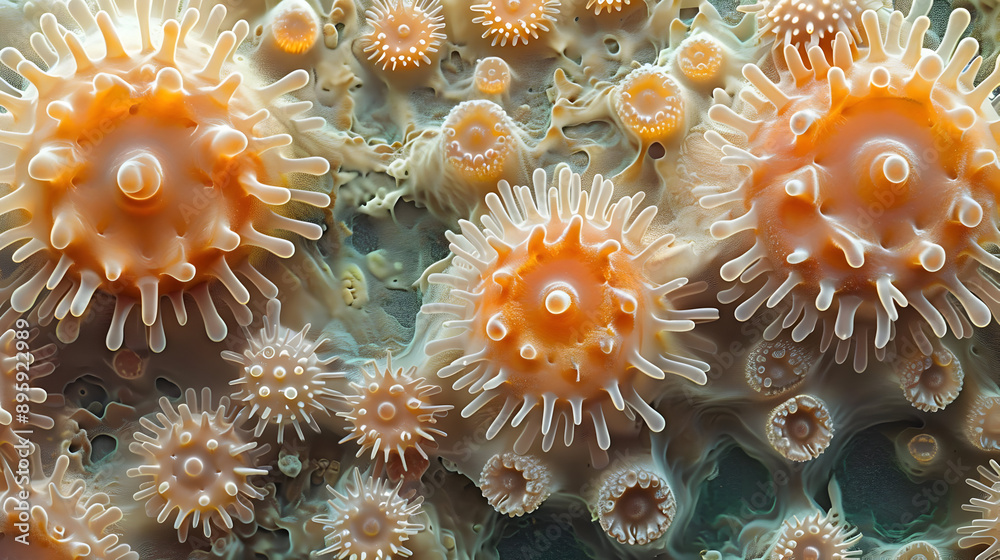 Fototapeta premium Microscopic View of Cells