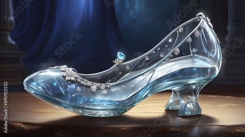 Glass slipper: solitary item