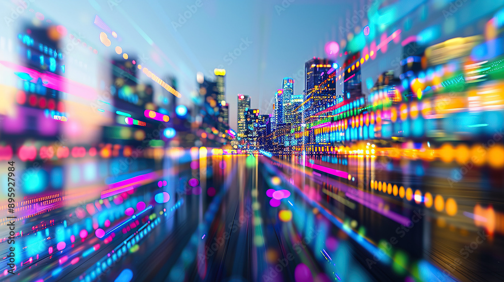 Abstract motion blur background Abstract motion blur background