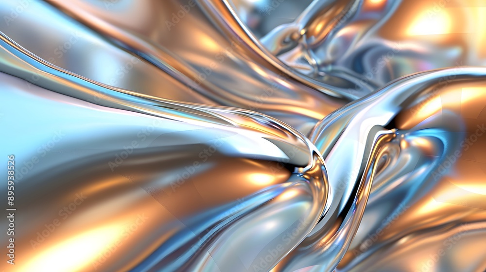 Abstract Metallic: A sleek abstract background with metallic textures and reflective surfaces.
Abstract Metallic: A sleek abstract background with metallic textures and reflective surfaces.