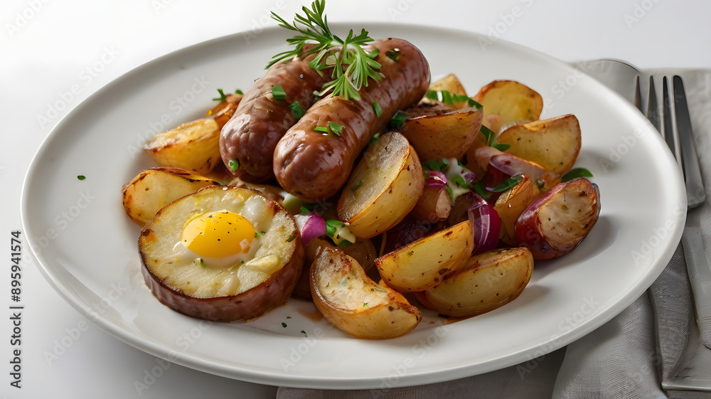 sausage and potato hash sausage and potato hash
