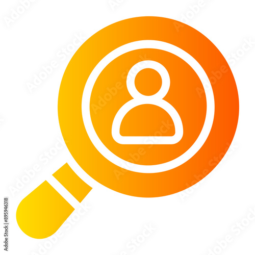 job seeker gradient icon