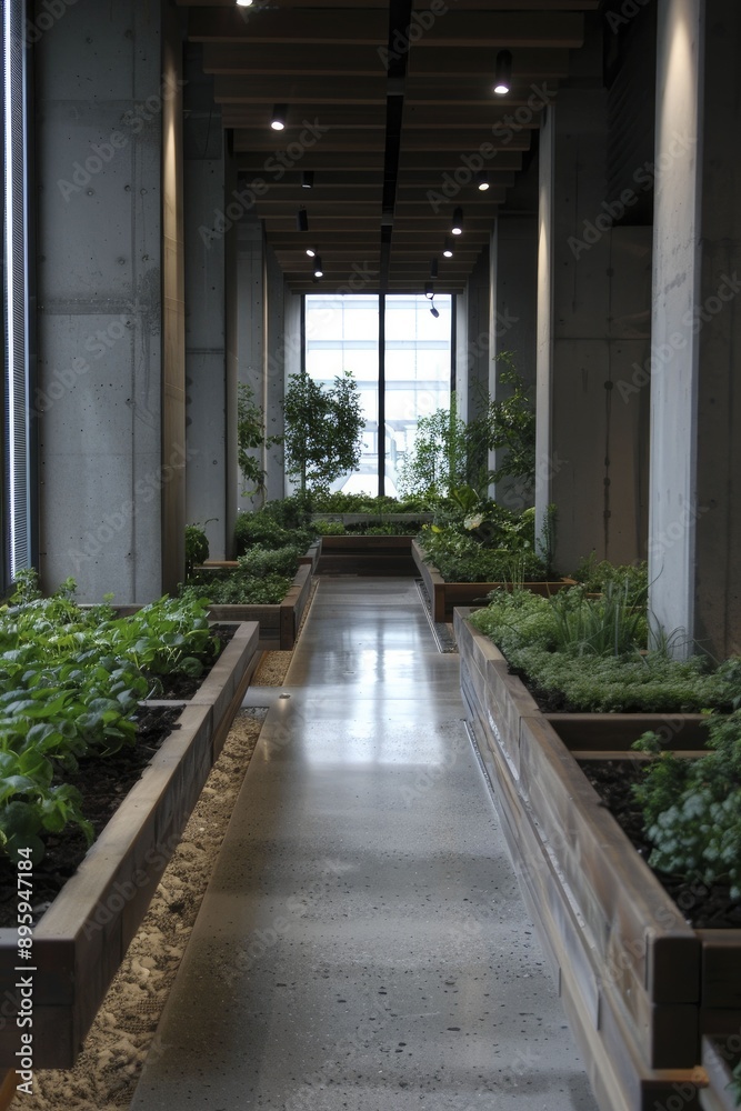Fototapeta premium Urban development showcases cutting-edge and eco-friendly designs that transform urban landscapes into vibrant, sustainable spaces for future generations.