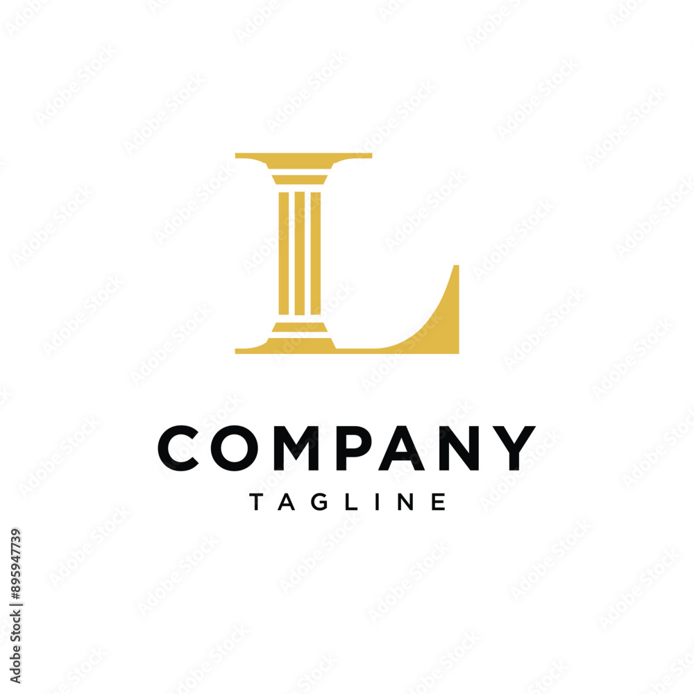 Letter L Law Advocat logo icon vector Letter L Law Advocat logo icon vector