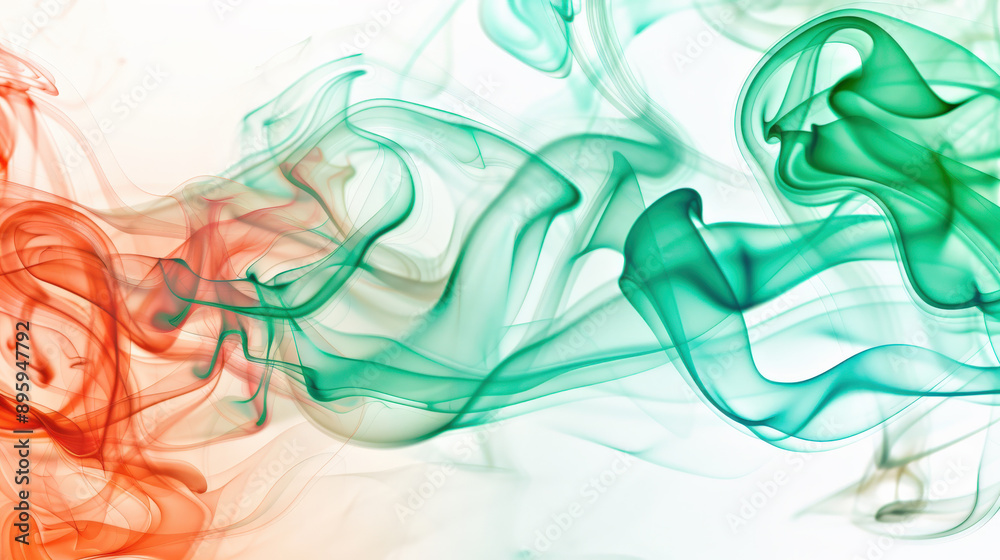Abstract Morning Smoke Art Abstract Morning Smoke Art