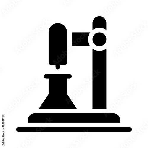 titration glyph icon