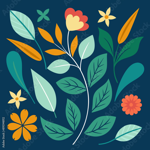 Floral and Leafy Designs