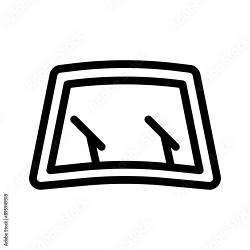 wiper line icon