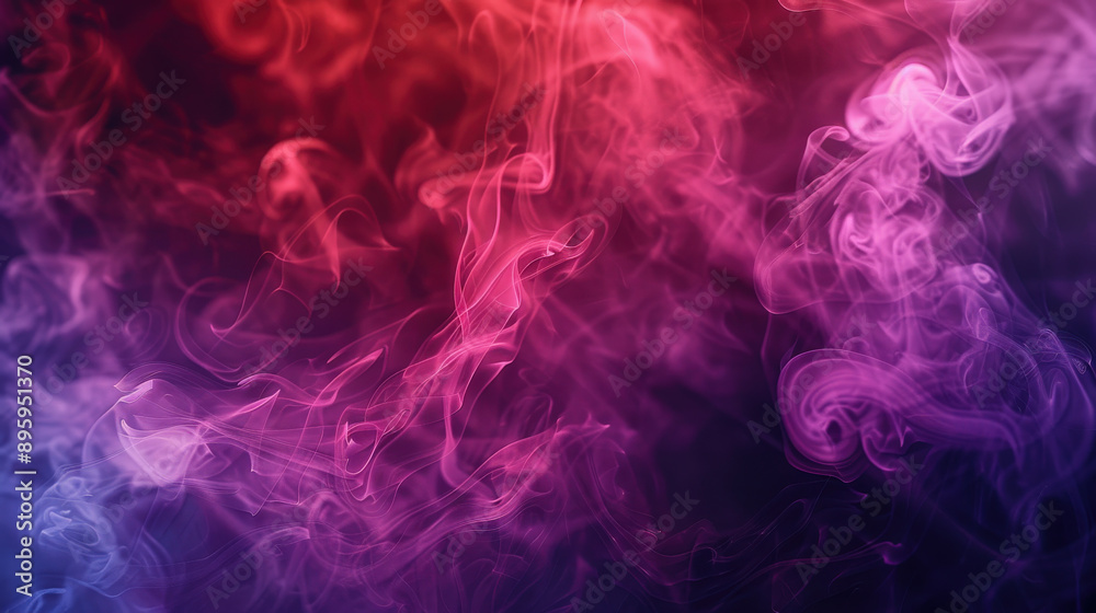 Colorful Mist Swirls at Dusk Colorful Mist Swirls at Dusk