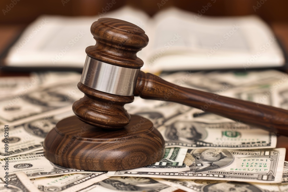 Dollars and law hammer. Break the corruption chain. Dollars and law hammer. Break the corruption chain.