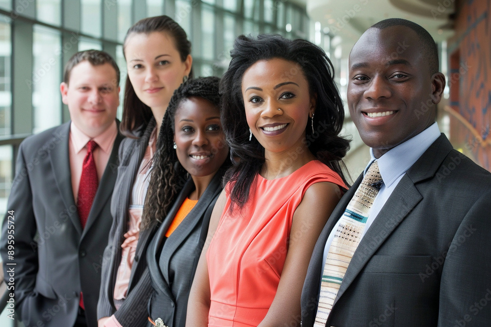 Diverse Professional Team In Urban Setting: Perfect For Corporate Branding And Workplace Diversity Campaigns Diverse Professional Team In Urban Setting: Perfect For Corporate Branding And Workplace Diversity Campaigns