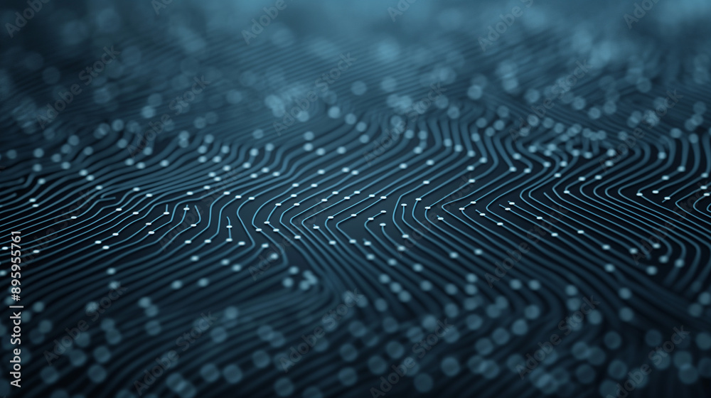 A blue background with a pattern of lines and dots A blue background with a pattern of lines and dots