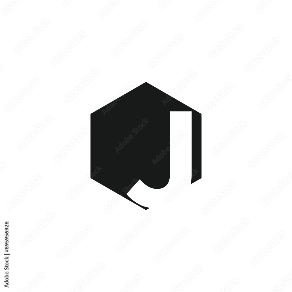 Letter J logo design vector with universal form and creative idea Letter J logo design vector with universal form and creative idea