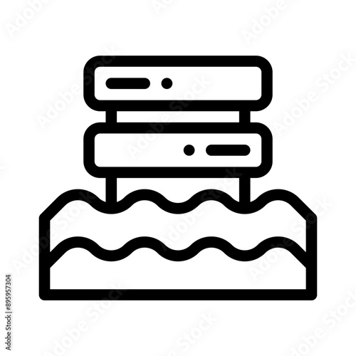 lake line icon