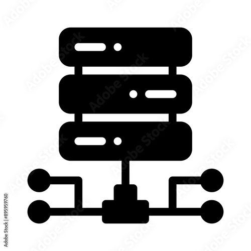 center glyph icon