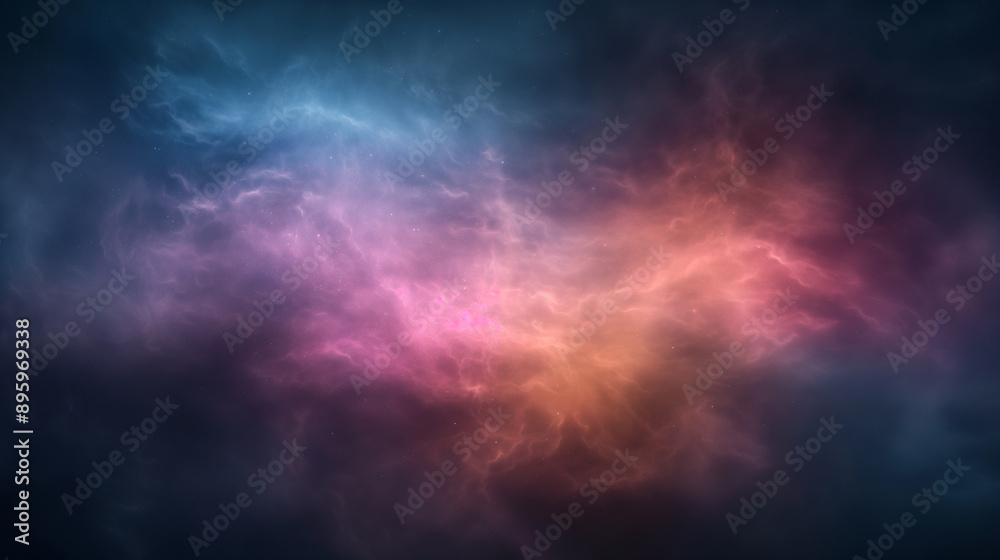 A colorful space background with a purple and orange swirl A colorful space background with a purple and orange swirl