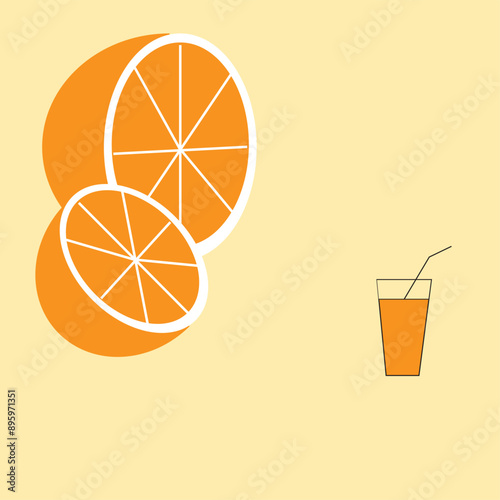 glass of orange juice