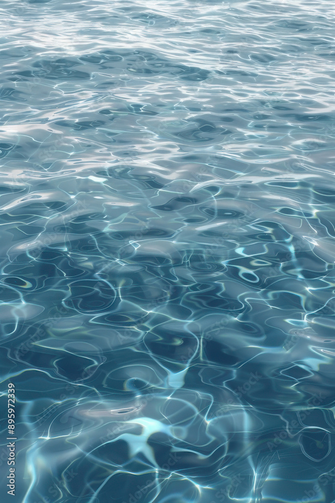 Close-up view of sparkling water surface with shimmering light reflections, creating a tranquil and mesmerizing visual. Close-up view of sparkling water surface with shimmering light reflections, creating a tranquil and mesmerizing visual.