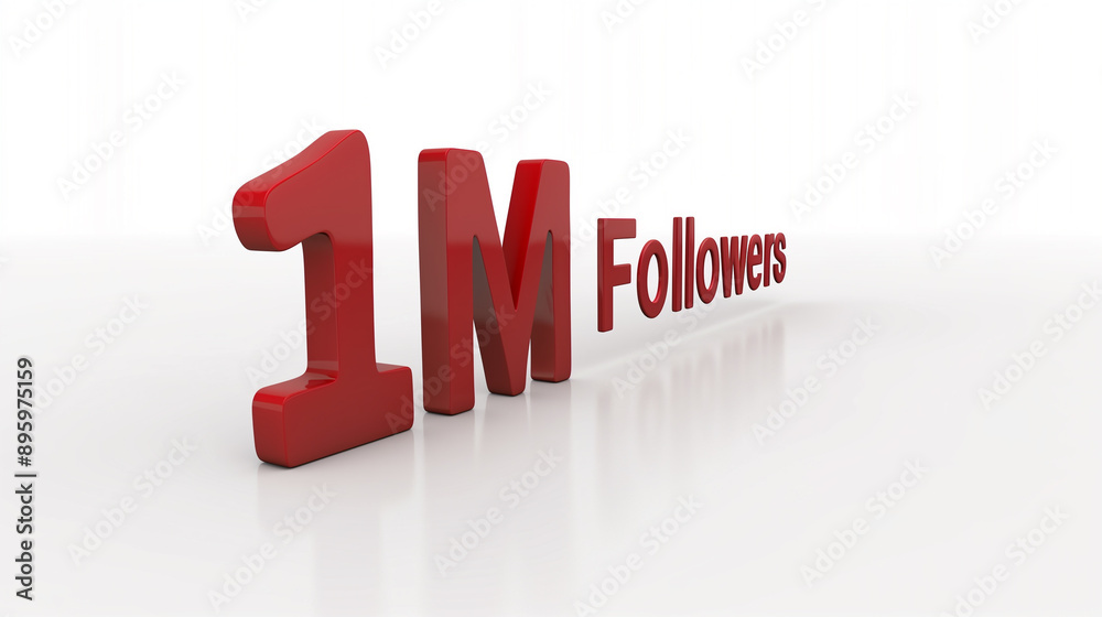 1 million social media followers graphic banner ready to use 1 million social media followers graphic banner ready to use