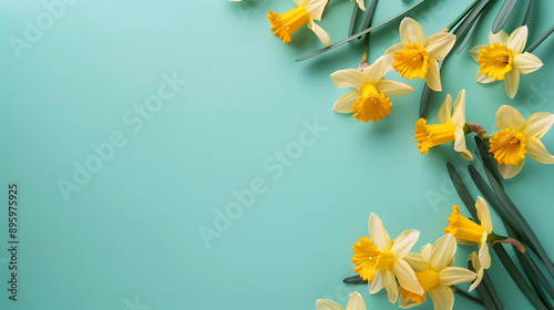 Blank paper with background illustration