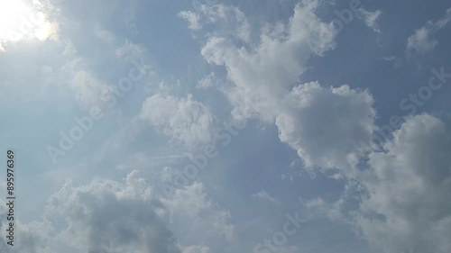 구름,먹구름,뭉게구름,새털구룸,하늘,태양,한국 photo