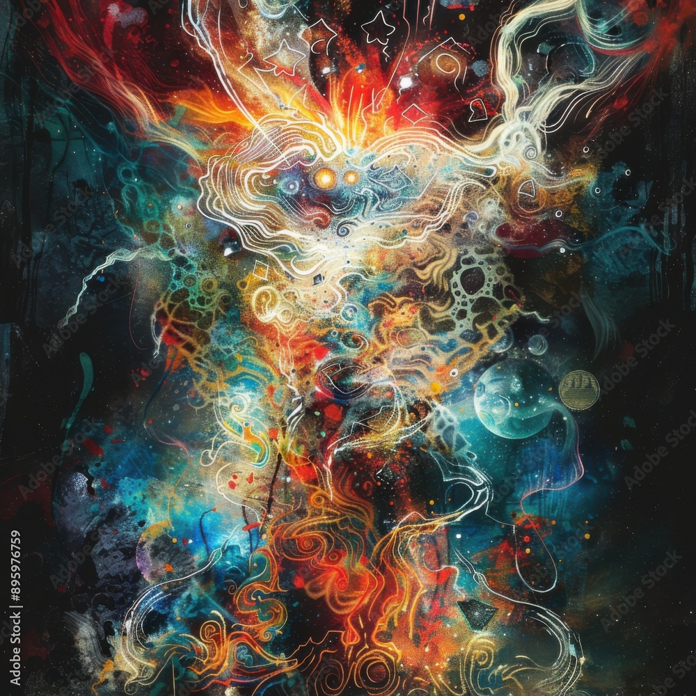 Abstract Cosmic Swirls Abstract Cosmic Swirls