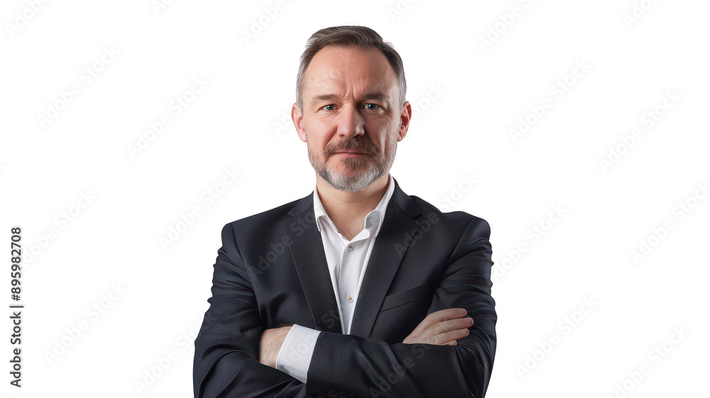 Portrait of a business forecaster predicting future market conditions Portrait of a business forecaster predicting future market conditions