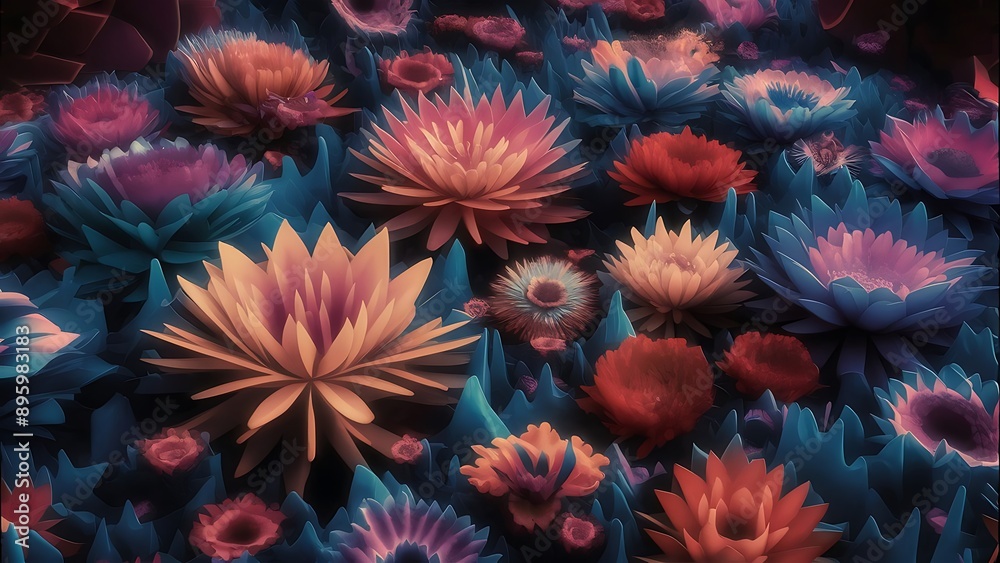3d wallpaper abstract floral background 3d wallpaper abstract floral background