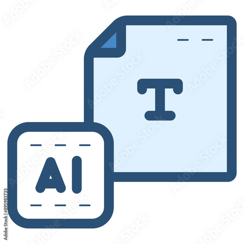 ai text writer icon